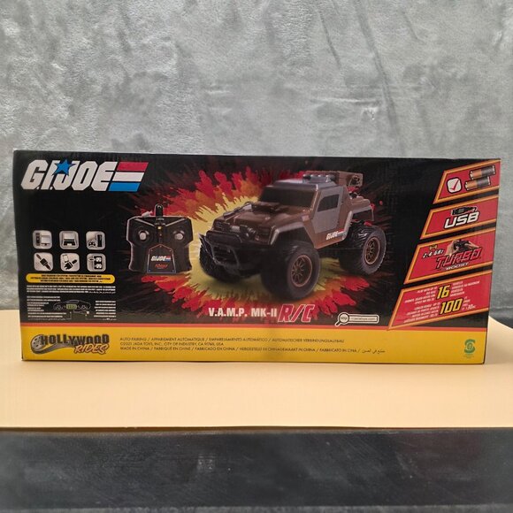 Jada G.I. Joe Hollywood Rides V.A.M.P. MK-II Turbo Boost 2.4 GHz R/C Vehicle NEW - Picture 2 of 11